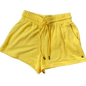 NWOT Roxy ‘Oceanside’ Sunshine Yellow Knit Shorts Size XS